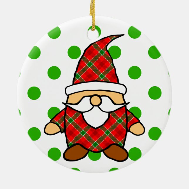 Niedlicher Cartoon Zeichnend Keramik Ornament (Hinten)