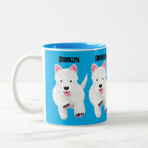 Niedlicher Cartoon Zweifarbige Tasse