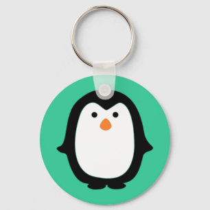 Niedlicher CartoonPenguin Schlüsselanhänger