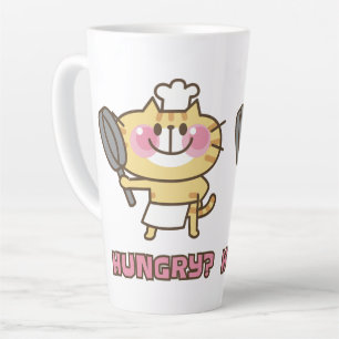 Niedlicher Cat Cartoon Koch Pink Funny Kids Party Milchtasse