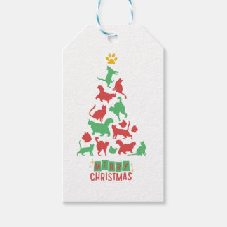 NIEDLICHER CAT-CHRISTMAS-BAUM GESCHENKANHÄNGER