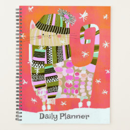 Niedlicher Cat Daily Planer