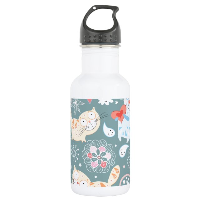 NIEDLICHER CAT EDELSTAHLFLASCHE (Vorderseite)
