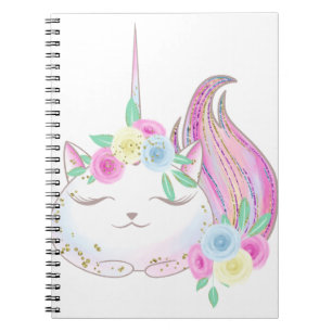 Niedlicher Caticorn Notizblock