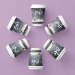Niedlicher Celestial Birthday Stars Watercolor Boy Pappbecher<br><div class="desc">Niedliche Celestial Birthday Stars Watercolor Boy Paper Cups zeigen eine niedliche Aquarellfarbe eines kleinen Jungen,  der die Sterne anschaut. Perfekt für den kleinen Jungen,  die Kinder zum ersten Geburtstag feiern und Babyduschen. Designed by Evco Studio. Für die Koordination von Elementen siehe www.zazzle.com/store/evcostudio</div>