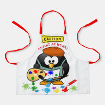 Niedlicher chaotischer Cartoon am Arbeitsplatz, Ki