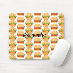 Niedlicher Cheeseburger Mousepad