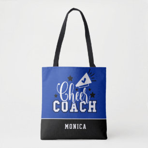 Niedlicher Cheftrainer Personalisiert Royal Blue u Tasche