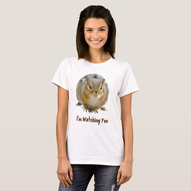 Niedlicher Chipmunk T-Shirt (Vorne ganz)
