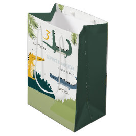 Niedlicher Chomp-Alligator Sumpf jedes Alters Kind Mittlere Geschenktüte
