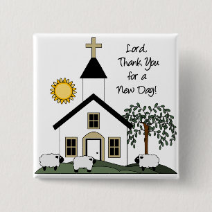 Niedlicher Christlicher Button