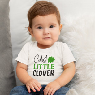 Niedlicher Clover St. Patrick's Day Kleinkind T-shirt