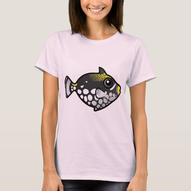 Niedlicher Clown-Triggerfish T-Shirt (Vorderseite)
