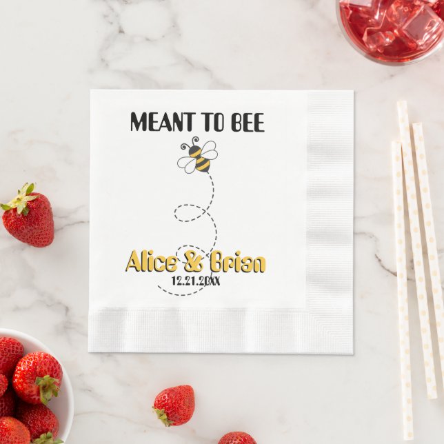 Niedlicher Cocktail an der Rezeption Serviette (Beispiel)
