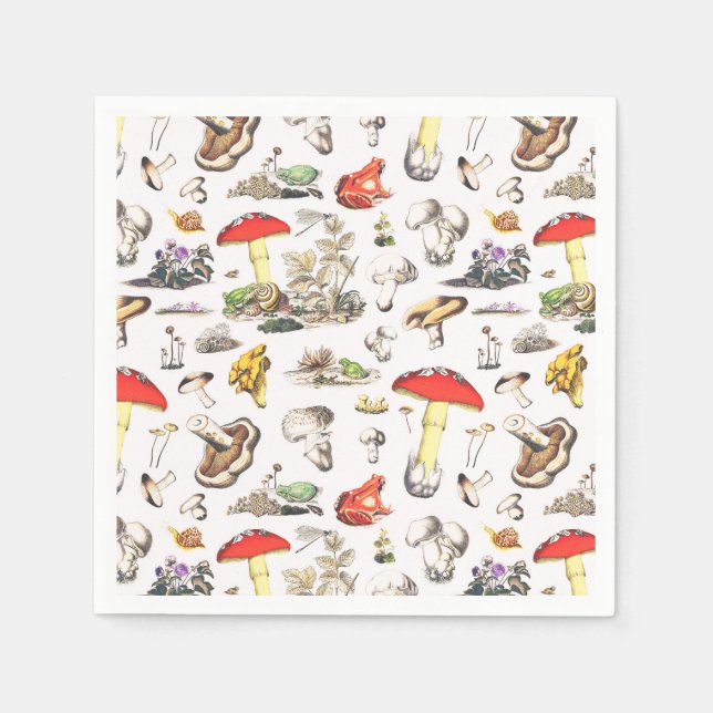 Niedlicher Cocktailparcours Serviette (Vorderseite)