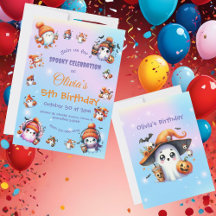 Niedlicher Coffee Lover Ghost Einladung für Kinder