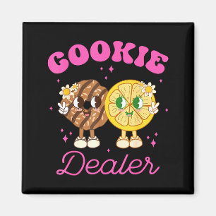 Niedlicher Cookie-Händler Cookie-Saison Scout-Cook Magnet