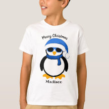 Niedlicher cooler Pinguin Weihnachten