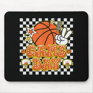 Niedlicher Coquette Bow Basketball Wo Mousepad