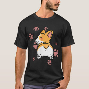 Niedlicher Corgi Hintern - Dog Lover Geschenk T-Shirt