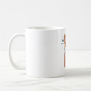Niedlicher Corgi in Pocket Funny Corgi Crazy Dog L Kaffeetasse