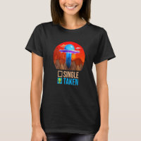 Niedlicher Couple Single oder Alien UFO Valentine