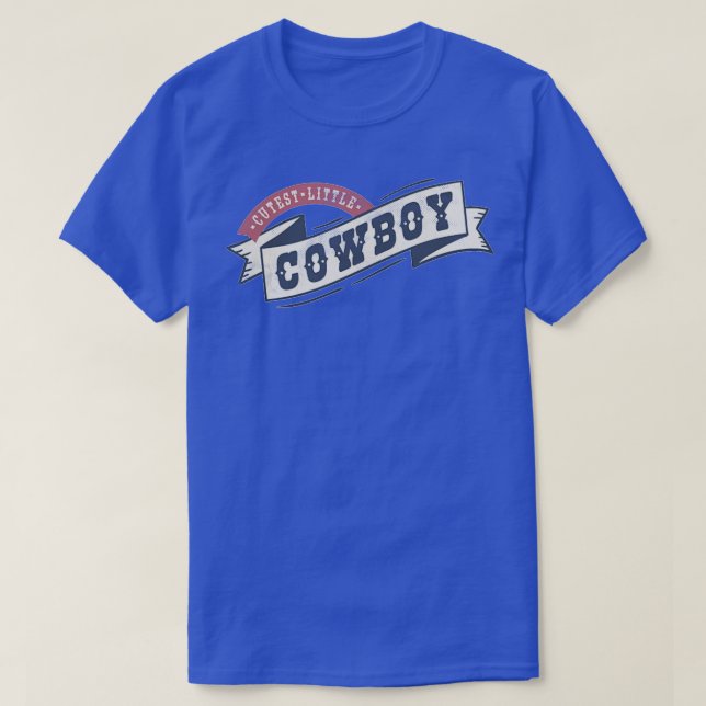 Niedlicher Cowboy Country Western Wild West Ran T-Shirt (Design vorne)