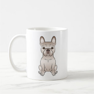 Niedlicher Cream French Bulldog / französischer Hu Kaffeetasse