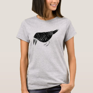 Niedlicher Crow-T - Shirt