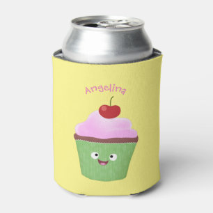 Niedlicher Cupcake Cartoon Dosenkühler