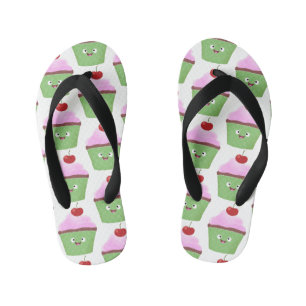 Niedlicher Cupcake Cartoon Kinderbadesandalen