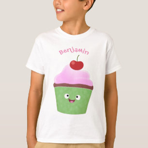 Niedlicher Cupcake Cartoon T-Shirt