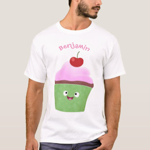 Niedlicher Cupcake Cartoon T-Shirt