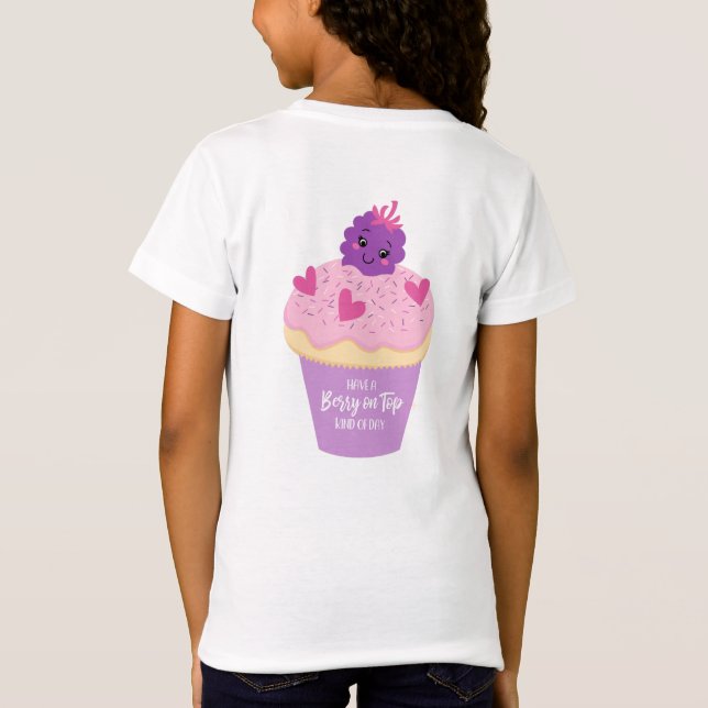 Niedlicher Cupcake-T - Shirt (Rückseite)