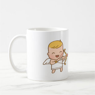 Niedlicher Cupid Bow Shoots Liebe Arrow Valentinst Kaffeetasse