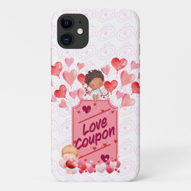 Niedlicher Cupid-Liebe Case-Mate iPhone Hülle (Rückseite)