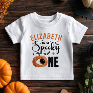 Niedlicher Cyclop Pumpkin Halloween Spooky Ein Nam Baby T-shirt