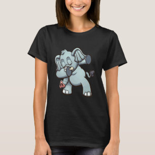 Niedlicher Dabbing-Elefant für Jungen oder Mädchen T-Shirt