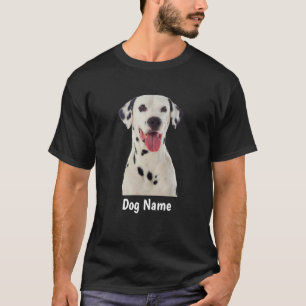 Niedlicher Dalmatiner Hundename T-Shirt