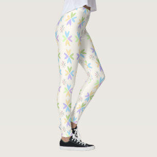 niedlicher dekorativer Hintergrund für Stoff Leggings