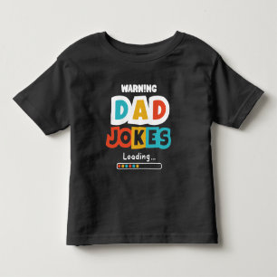Niedlicher Design-Vater-Witze zum Vatertag Kleinkind T-shirt