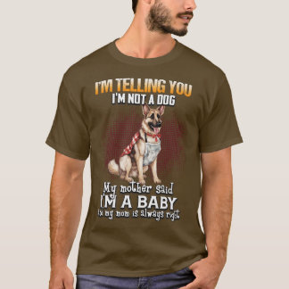 Niedlicher Deutscher Schäferhund T-Shirt