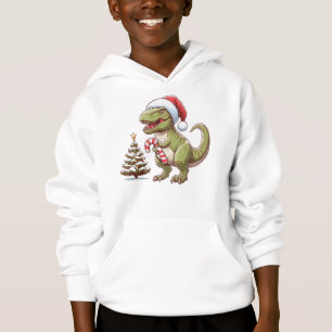Niedlicher Dinosaurier aus Zuckerrohr Hoodie