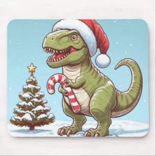 Niedlicher Dinosaurier aus Zuckerrohr Mousepad