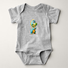Niedlicher Dinosaurier Baby Bodysuit Strampler