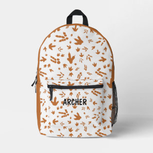 Niedlicher Dinosaurier Footprint Rucksack