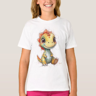 niedlicher Dinosaurier T-Shirt