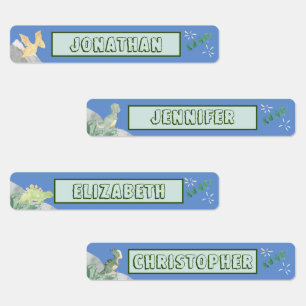 Niedlicher Dinosaurier Wassersicherer Name Set 1 L Etiketten