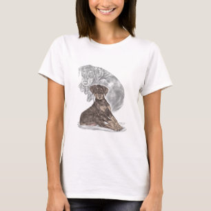 Niedlicher Dobermannpinscher-Welpe T-Shirt