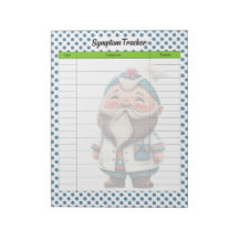 Niedlicher Doctor Gnome Themed Symptom Tracker
